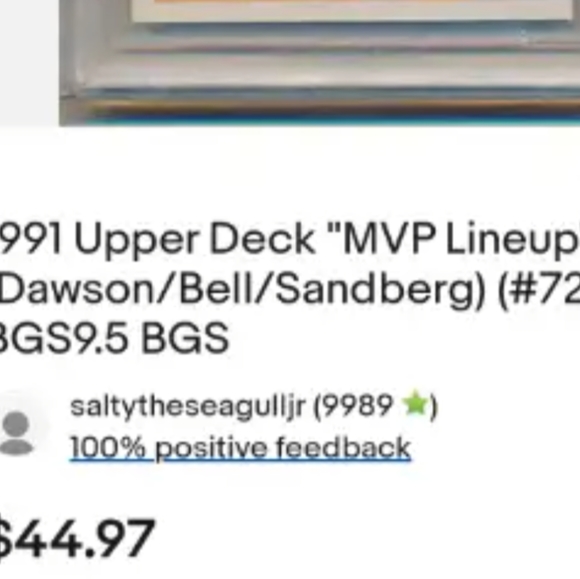 RARE UPPER DECK MINT - Picture 3 of 3